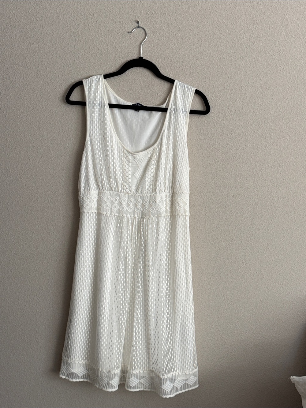 Max Edition Cream Lace Dress